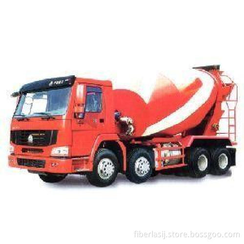 Vehicle chassis model HOWO Concrete Mixer / Mixing Truck